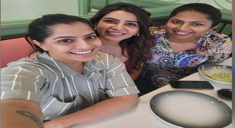 Varalakshmi and Samantha-