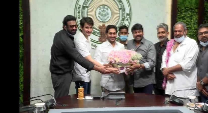 Tollywood celebs meet AP CM