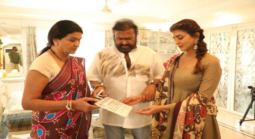 Lakshmi Manchu on her first movie with her father Mohan Babu
