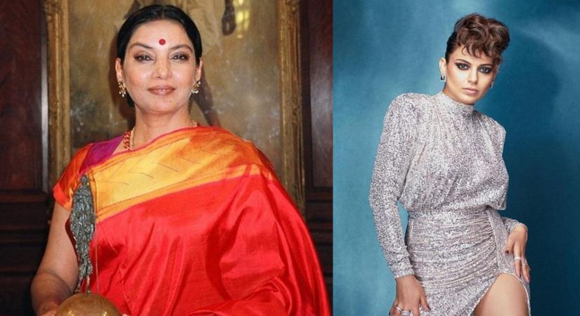 Kangana and Shabana.(photo:Instagram)