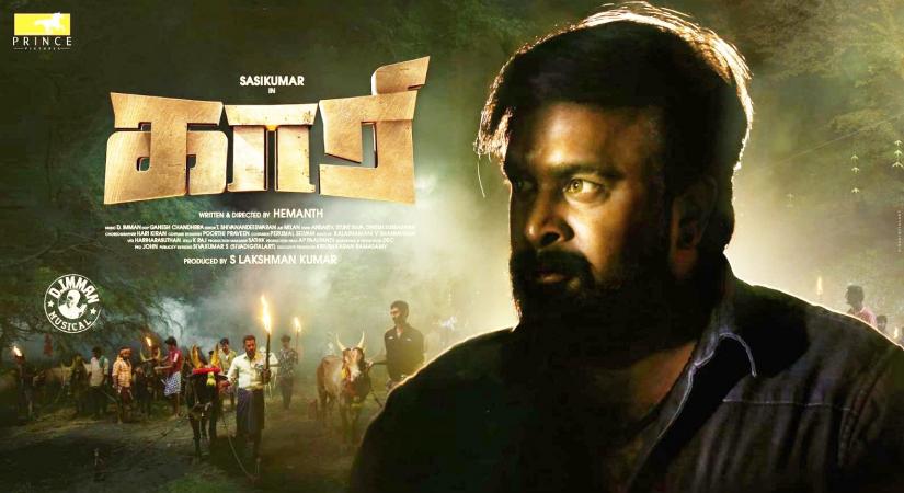 First look of Sasikumar-starrer 'Kaari' released.