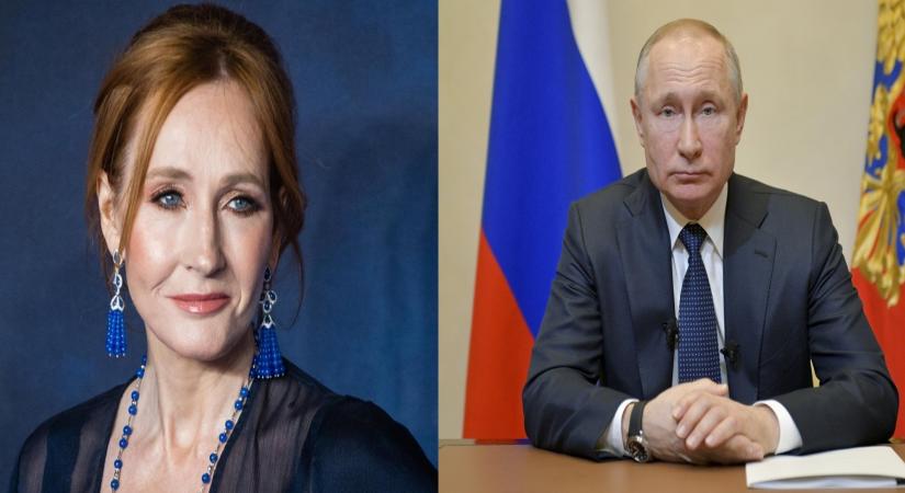 J.K. Rowling responds to Putin's remark about 'cancel-culture'.