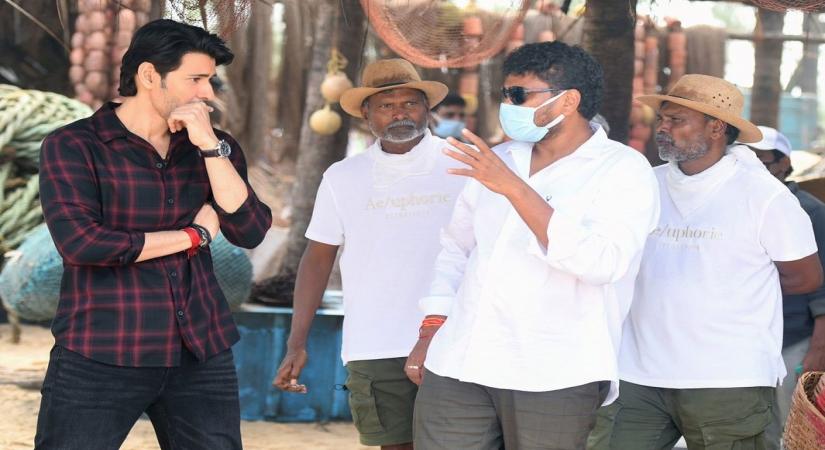 Sarkaru Vaari Paata-Working still.
