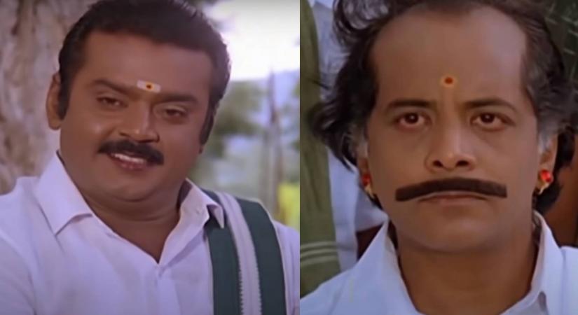 Tamil actor Captain Vijayakanth pays tribute to Salim Ghouse.