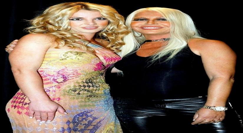 Donatella Versace on 'Amazing' Time Making Britney Spears Wedding Gown