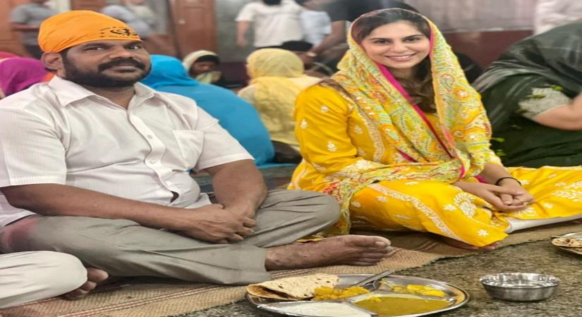 Ram Charan hosts langer seva at Golden Temple.
