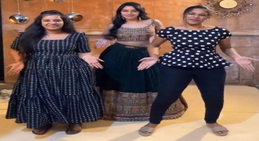 Mrinalini Ravi shakes a leg for 'Arabic Kuthu' from 'Beast'.