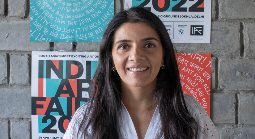 Fair Director, Jaya Asokan. Courtesy of India Art Fair.