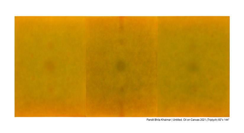 Pandit Khairnar Oil on canvas 