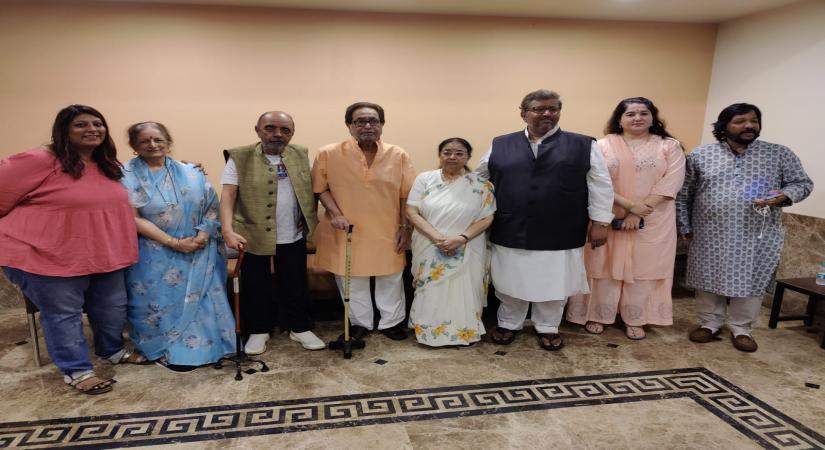 PM Narendra Modi named for the 1st 'Lata Deenanath Mangeshkar Puraskar' which was announced at a press conference by the Mangeshkar family, here today.