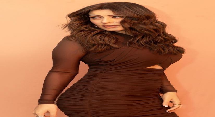Hansika wraps up shooting for web series 'MY3'.