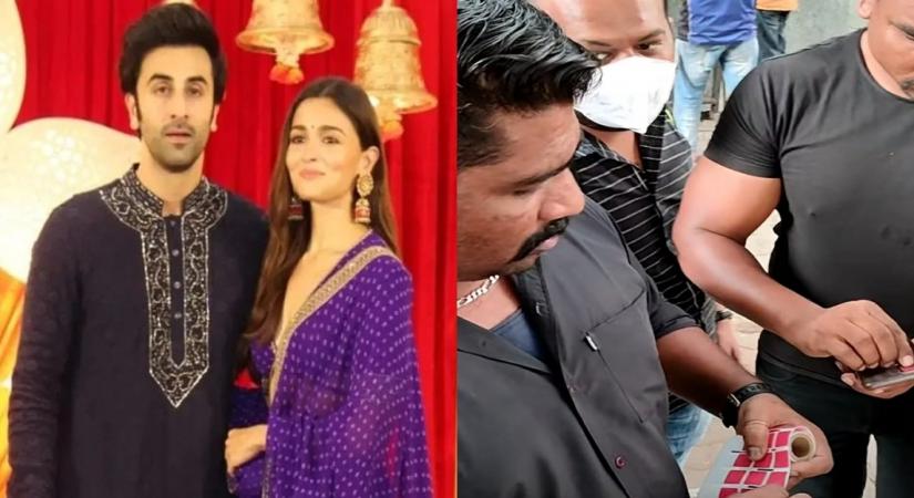 Ranbir-Alia wedding: Security seals camera of attendees with temporary stickers