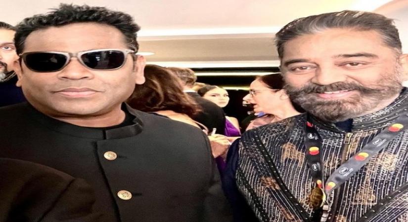 AR RAHMAN AND KAMAL.(photo:instagram)