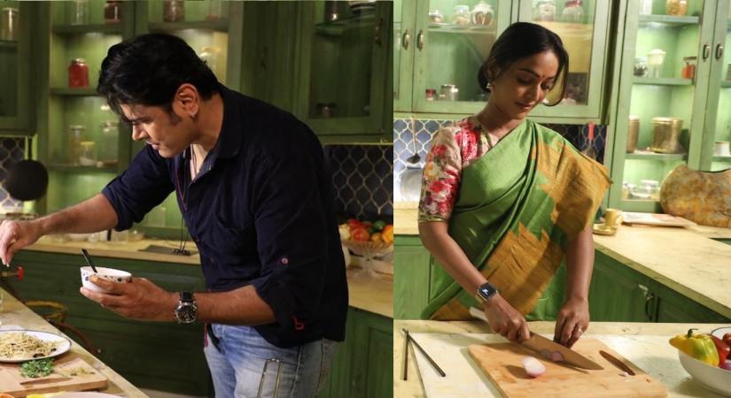 Rajshree Thakur, Cezanne Khan attend cooking workshop for 'Appnapan...Badalate Rishton Ka Bandhan'