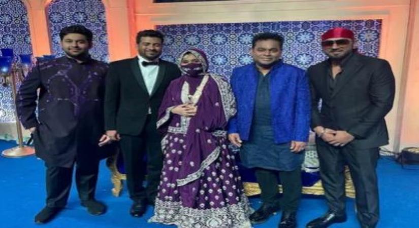AR Rahman hosts wedding reception