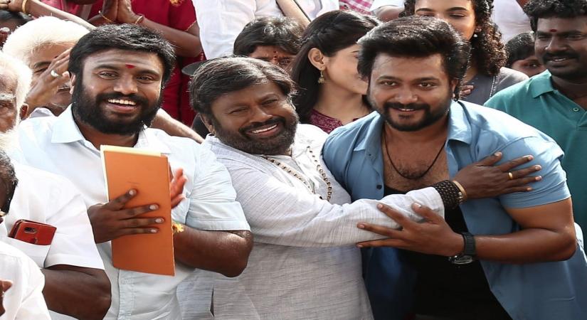 Comedian Senthil, his son Manikanda Prabhu, cinematographer Shakthi join unit of Bobby Simhaa-starrer 'Thadai Udai'