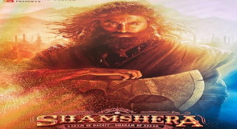 SHAMSHERA poster.(photo:twitter)
