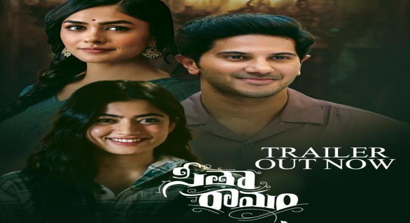 Dulquer Salmaan's 'Sita RamamÃ¢ÂÂ  Telugu trailer shows glimpses of a classic love story