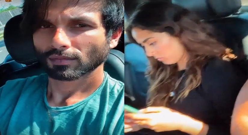 Shahid has the funniest reaction to wife Mira Rajput's phone habits.