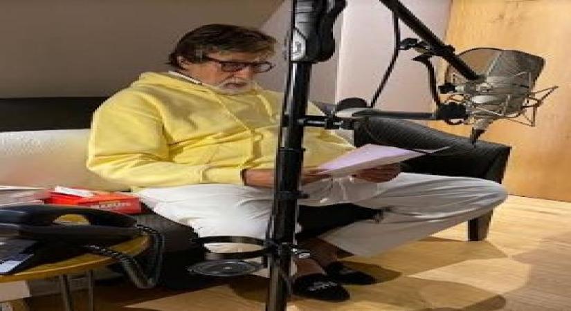 Amitabh Bachchan dubs for Anand Pandit's Gujarati film 'Fakt Mahilao Mate.