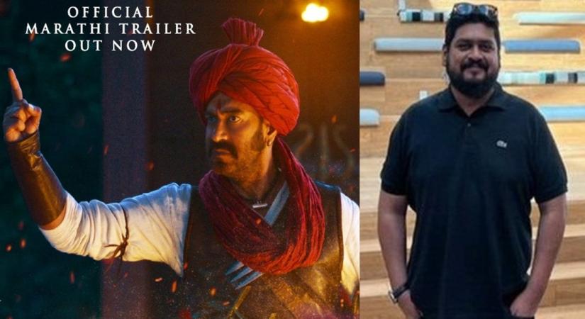 Ajay Devgn is a 'true hero', says elated 'Tanhaji' director Om Raut.(photo:IMDB)