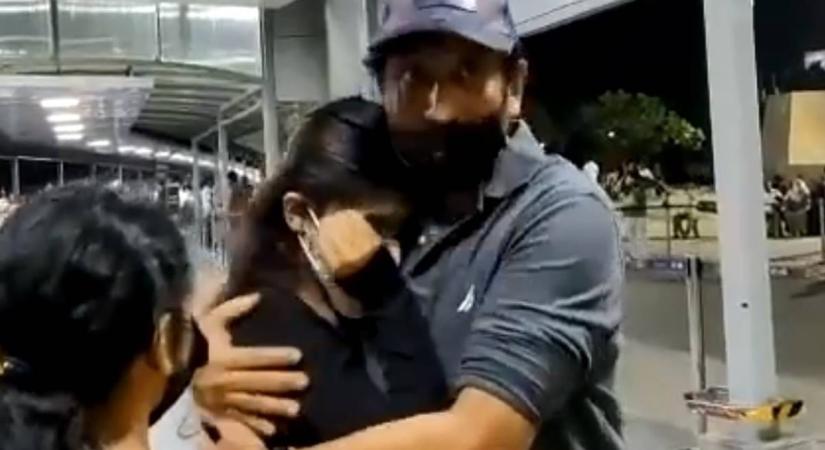 Sreenu Vaitla turns emotional as daughter heads to US