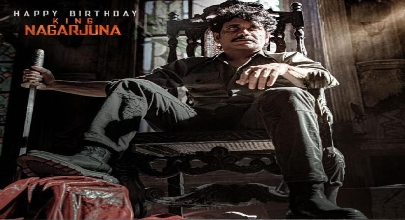 Makers of 'The Ghost' release special poster celebrating King Nagarjuna's birthday