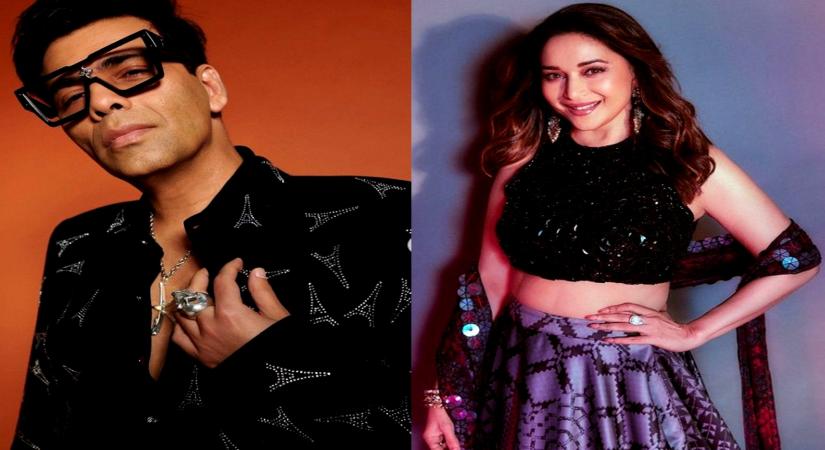 When I met Madhuri on 'Jhalak...' sets, it was like a reunion: Karan Johar.