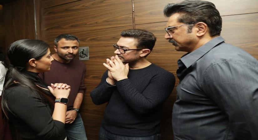 Aamir Khan has outdone himself in 'Laal Singh Chaddha', says Varalaxmi Sarathkumar.