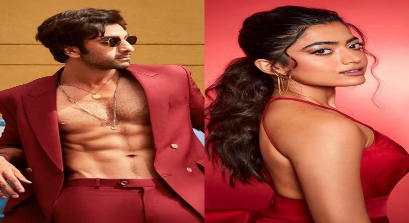 Rashmika drops BTS pic from 'Animal' sets, Ranbir makes surprise cameo in the image.