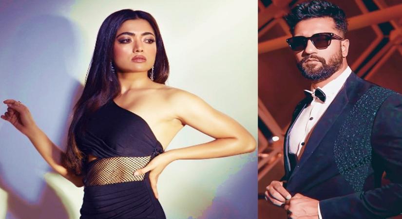 Vicky, Rashmika hint at sharing screen space.(photo:instagram)