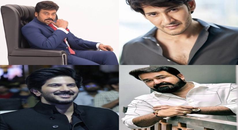 Mohanlal, Mahesh Babu, Dulquer Salmaan wish Chiranjeevi a happy b'day