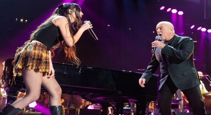 Billy Joel welcomes Olivia Rodrigo for 'Uptown Girl' at Madison Square Garden(instagram)