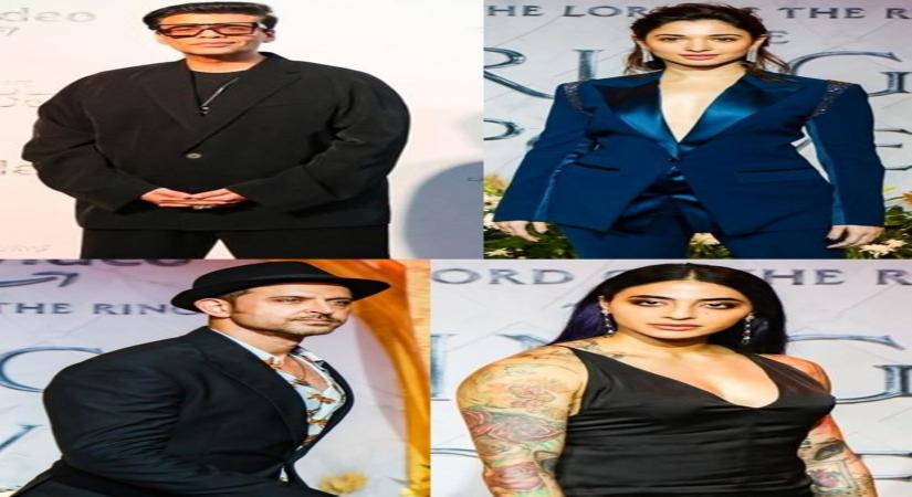 Bollywood stars add sparkle.