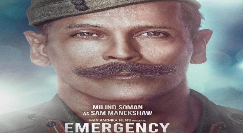 Milind Soman as Sam Maneckshaw in Emwrgency