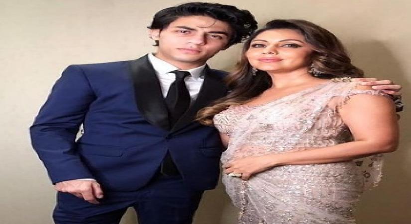 Gauri Khan and Aryan. (Photo Source:Instagram)