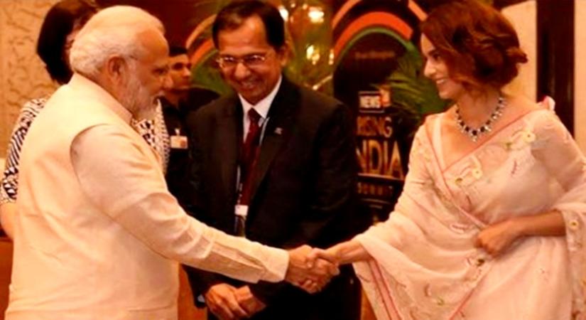 Kangana Ranaut wishes PM Modi: Nothing can erase your legacy.(photo:Instagram)