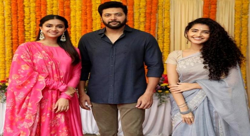Work on Jayam Ravi-starrer 'Siren' begins.