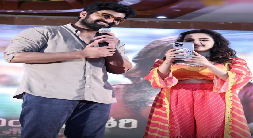Audience jodo yatra: Naga Shaurya on a padayatra ahead of 'Krishna Vrinda Vihari'.
