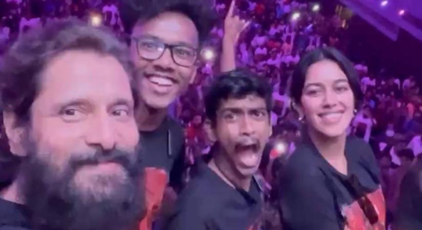 Vikram fulfills promise to fan; Posts video with him