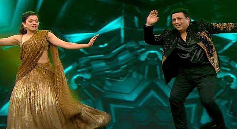 Rashmika dances with Govinda on Saami