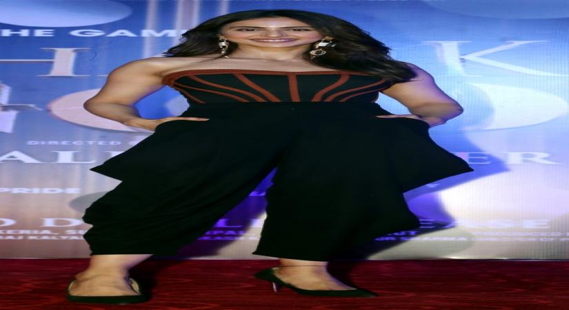 New Delhi: Actress Rakul Preet Singh during the press conference of the upcoming film Thank God, in New Delhi, October 21, 2022. (Photo:IANS/Anupam Gautam)