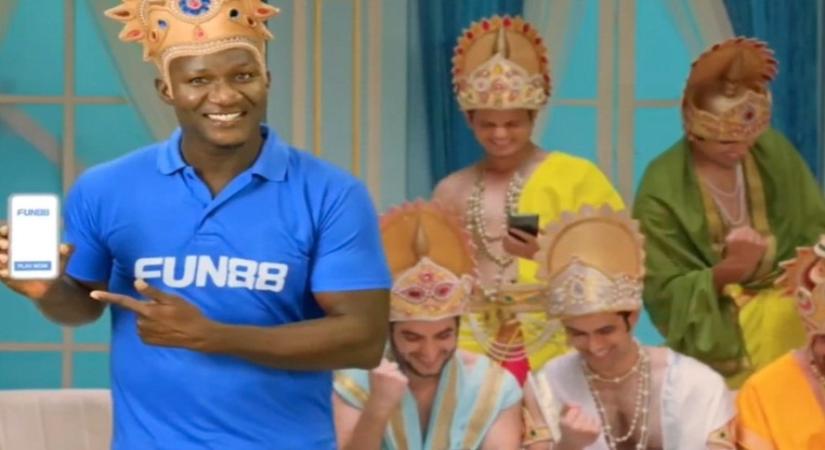 Darren Sammy to be seen in three avatars for Fun88's latest ad campaign(grab)