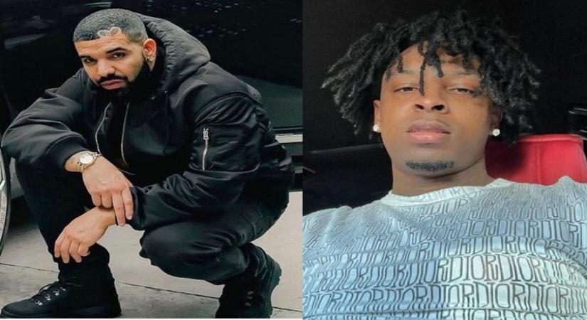 Drake and 21 Savage.(photo:instagram/21savage/drake)