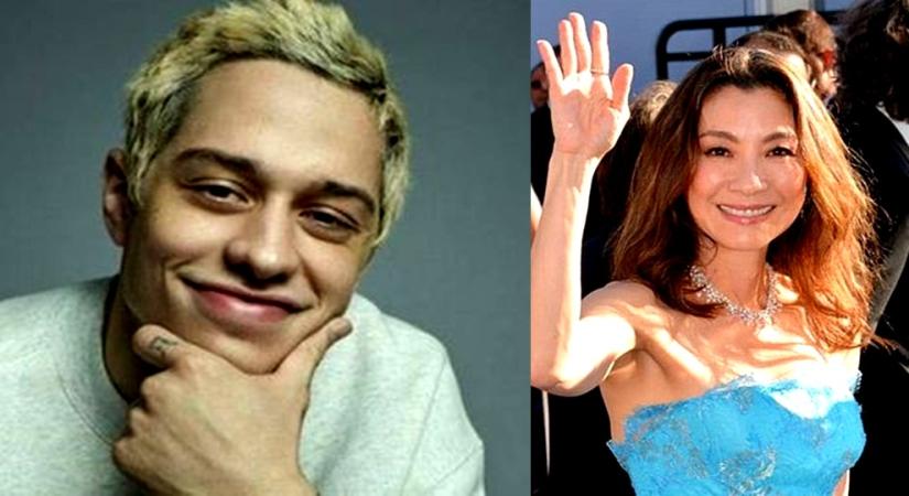 Michelle Yeoh and Pete Davidson.