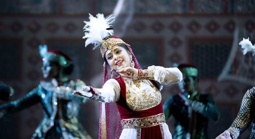 Actor and Singer Neha Sargam who plays the role of Anarkali in Mughal-e-Azam The Musical