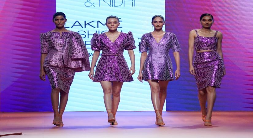 Pankaj & Nidhi showcase at LFW x FDCI