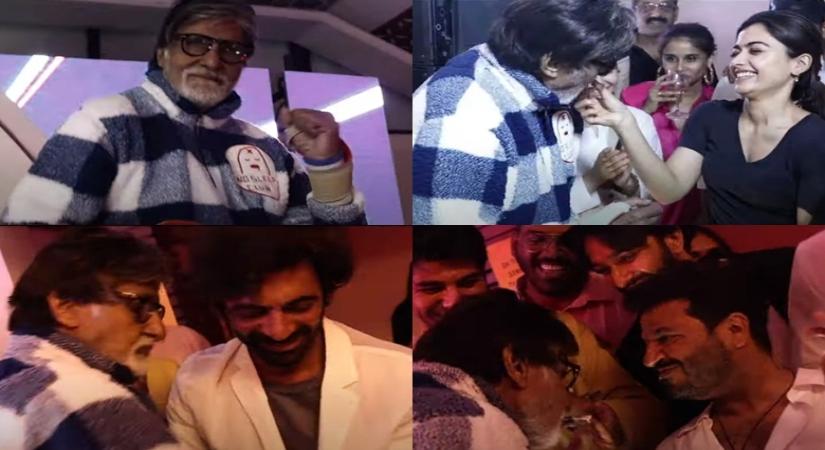 'Goodbye' team celebrates Big B's birthday with a special song