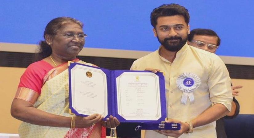 Suriya on Winning National Award: This one's for you dear fans!.