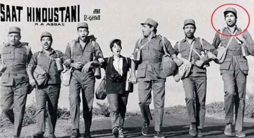 Amitabh's first film avatar was in the form of Ranchi poet Anwar Ali..
